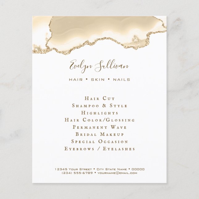 ömtålig persikoskifferflygare flygblad (Framsidan)