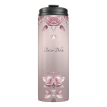 Ömtålig Rosa Blommig