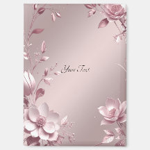 Ömtålig Rosa Blommig Magnet