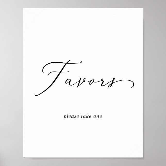 Ömtålig svart kalligrafi bröllagspresent skylt (Framsidan)