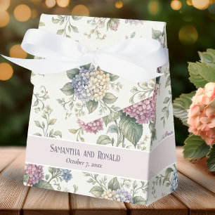 Ömtåliga Hydrangea Blommor Bröllop Presentaskar