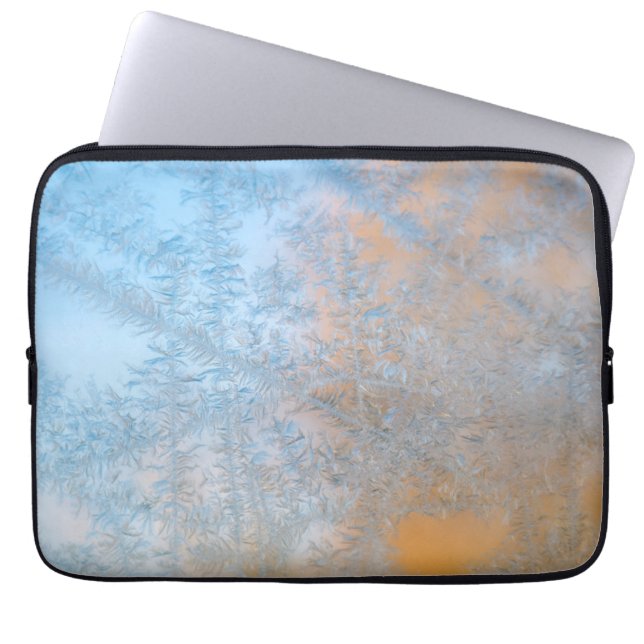 Ömtåligt frostmönster, Wisconsin Laptop Sleeve (Framsidan)