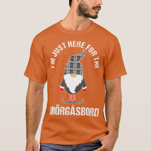 omte Santa Scandinavian Gnome Sbårasbord Christma T Shirt