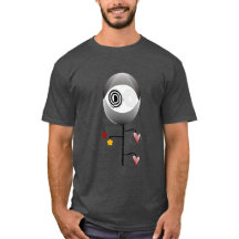 Omthoughtlig, vacker och unik t-shirt