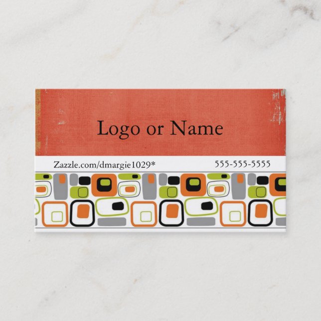 OMTRO-Affärskort Visitkort (Framsida)