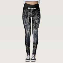 Omtumlad skog leggings