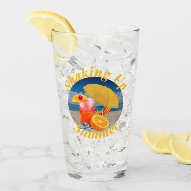 Omtumlande sommar glaskopp (Framsida Ice)