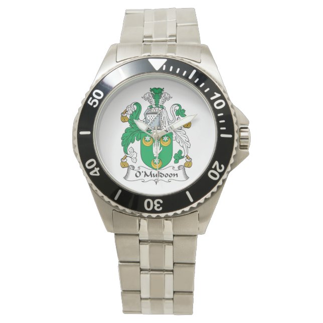O'Muldoon Family Crest Armbandsur (Framsida)