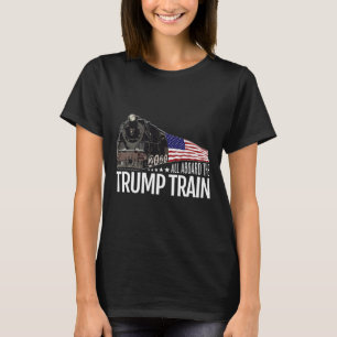 Omval av den amerikanska Flagga Tåg 2020 T Shirt