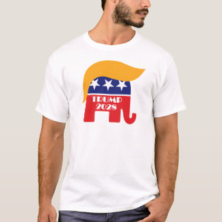 Omval President Trump 2028 3:e mandat T Shirt