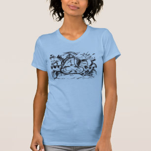Omvänd Cowgirl: Sadel POV T-shirt