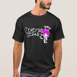 Omvänd Hallelujahflodhäst T Shirt