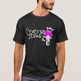 Omvänd Hallelujahflodhäst T Shirt