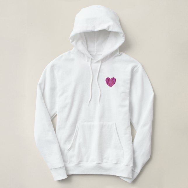 Omvänd hjärtan t shirt (Design framsida)