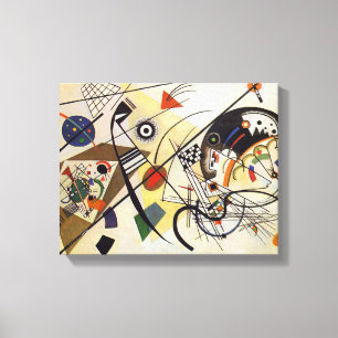 Omvänd linje canvastryck