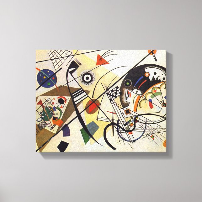 Omvänd linje canvastryck (Framsida)