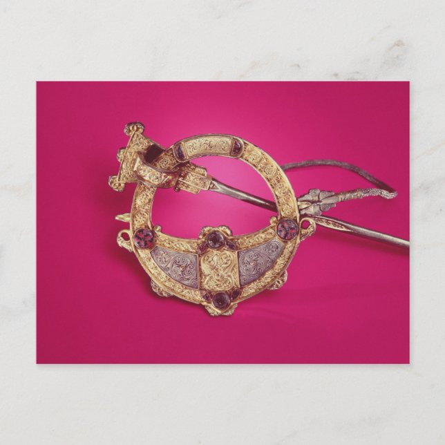 Omvänd mot Tara Brooch Vykort (Framsida)