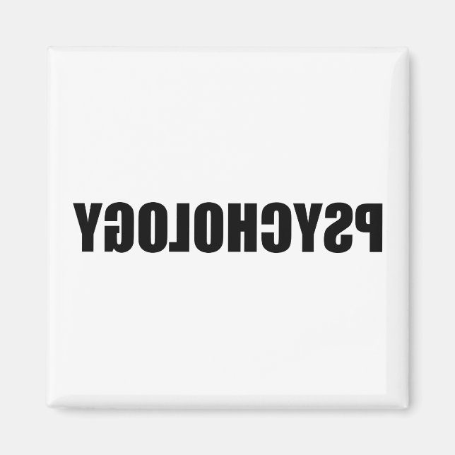 Omvänd psykologi magnet (Framsidan)