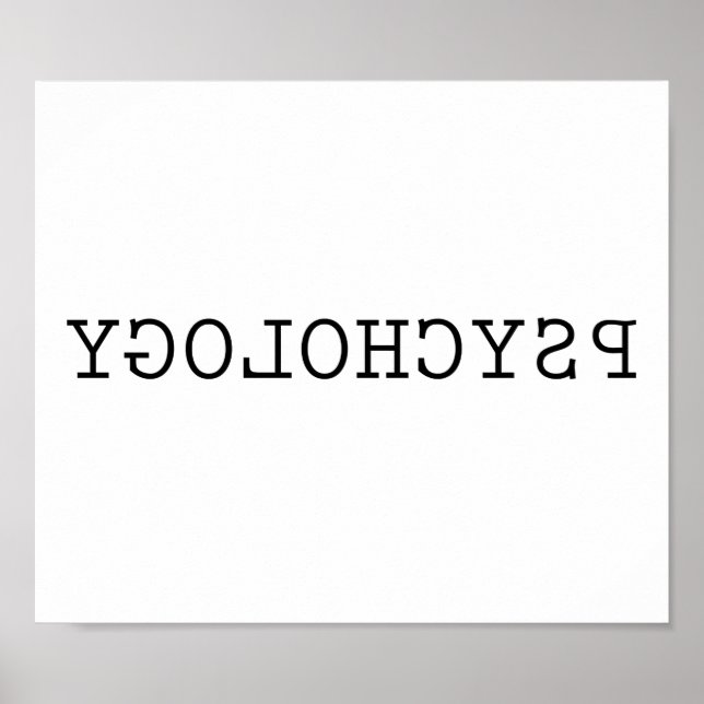 Omvänd psykologi poster (Framsidan)