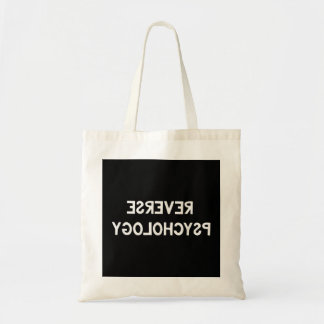Omvänd psykologi Shirt Funny Psycholog Studen Tygkasse