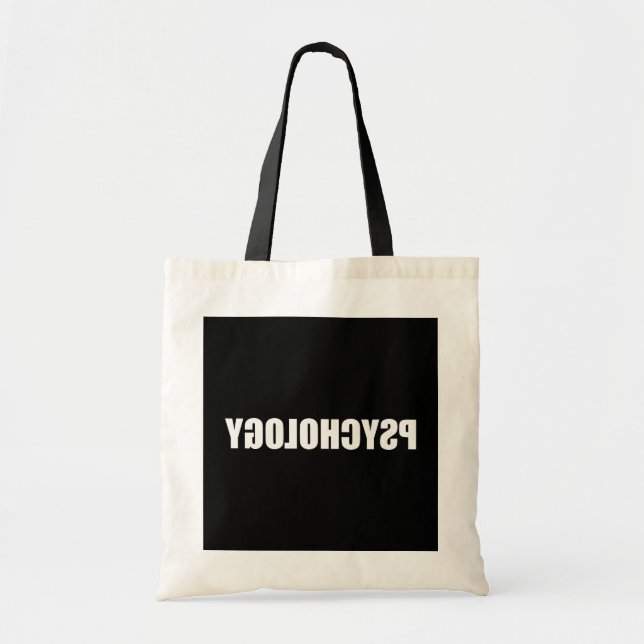Omvänd psykologi tygkasse (Framsidan)