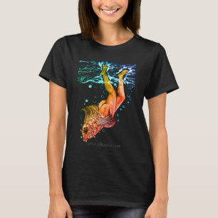 Omvänd sjöjungfruT-tröja T Shirt