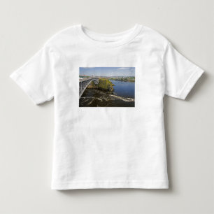Omvända forsar på floden St. John vid St. T-shirt