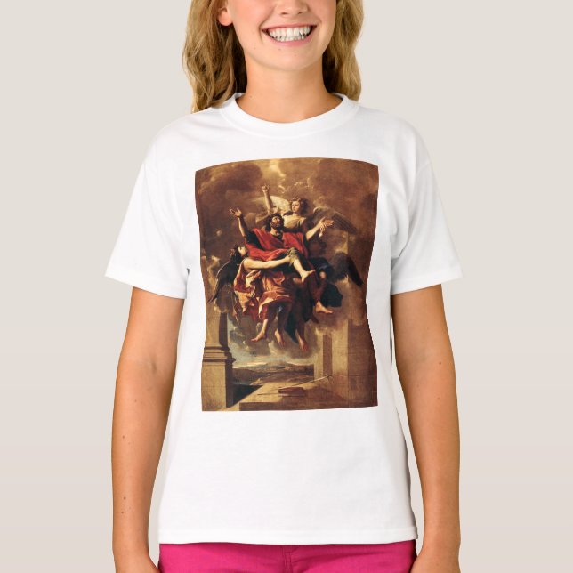 Omvändelsen av Paulus finkonst T Shirt (Framsida)