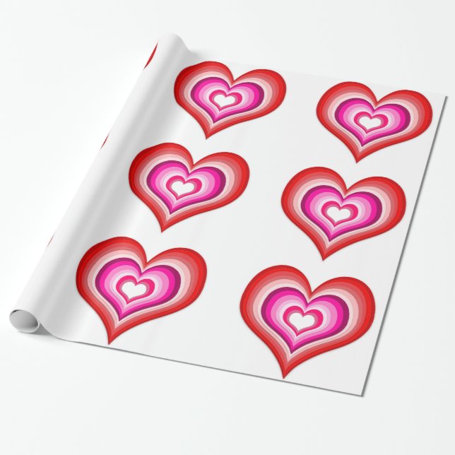 Omvandla hörn Papper radbrytning Presentpapper (Utrullad)