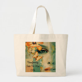 Omvandla till New Me Tote Bag Jumbo Tygkasse