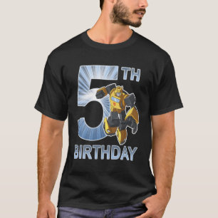 Omvandlare Bumblebee 5:e födelsedagen T Shirt