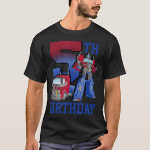 Omvandlare Optimus Prime 5th Birthday Gradient F T Shirt