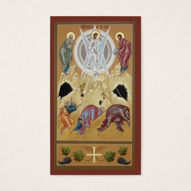 Omvandling av Lord Mini-Prayer Card Visitkort (Framsidan)