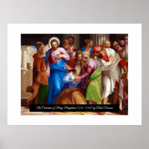 Omvandling av Mary Magdalene Poster