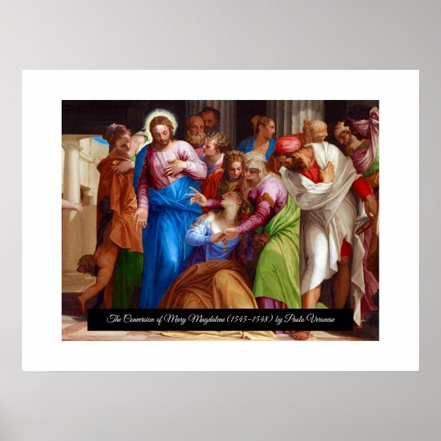 Omvandling av Mary Magdalene Poster (Framsidan)
