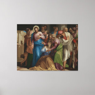 Omvandlingen av Mary Magdalene Canvastryck