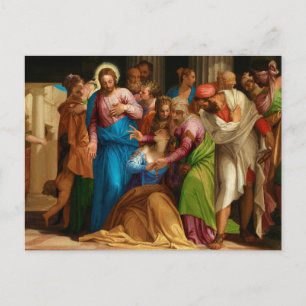 Omvandlingen av Mary Magdalene från Paolo Veronese Vykort