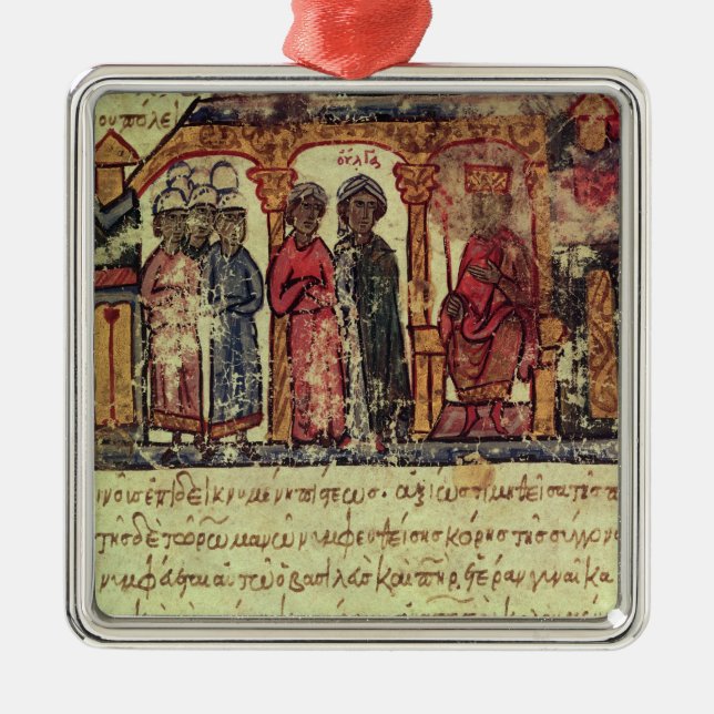 Omvandlingen   av Olga Julgransprydnad Metall (Framsidan)