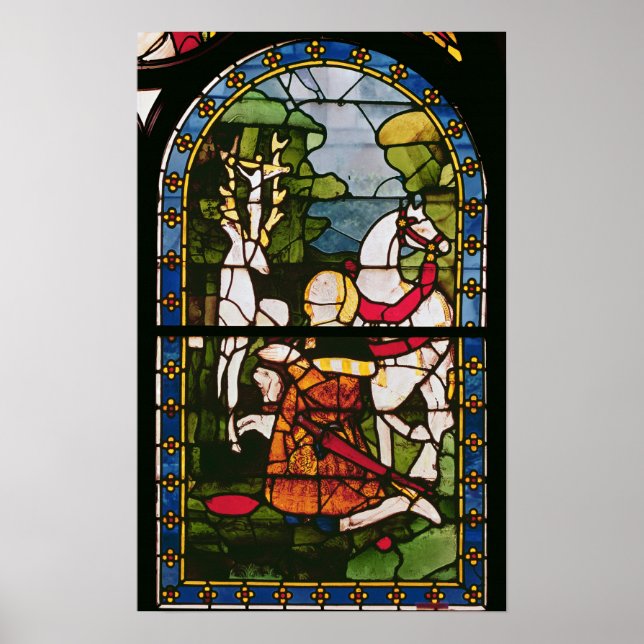 Omvandlingen av St. Eustace Poster (Framsidan)