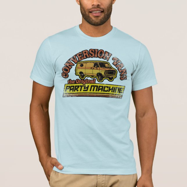 Omvandlingsskåpbilskjorta T Shirt (Framsida)