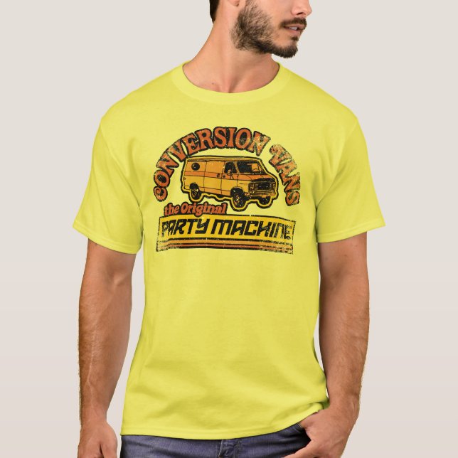 Omvandlingsskåpbilskjorta T Shirt (Framsida)