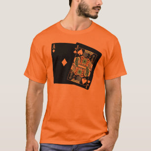 OmvändningBlackjackskjorta T-shirt