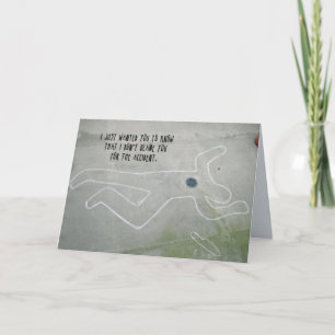 Omvänt beklagandekort 6 kort