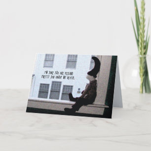 Omvänt kondoleanskort 3 kort