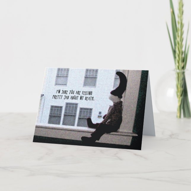 Omvänt kondoleanskort 3 kort (Framsida)