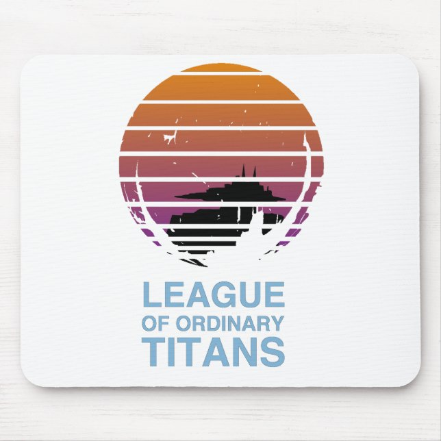 Omväxlande liga Mousepad Musmatta (Framsidan)