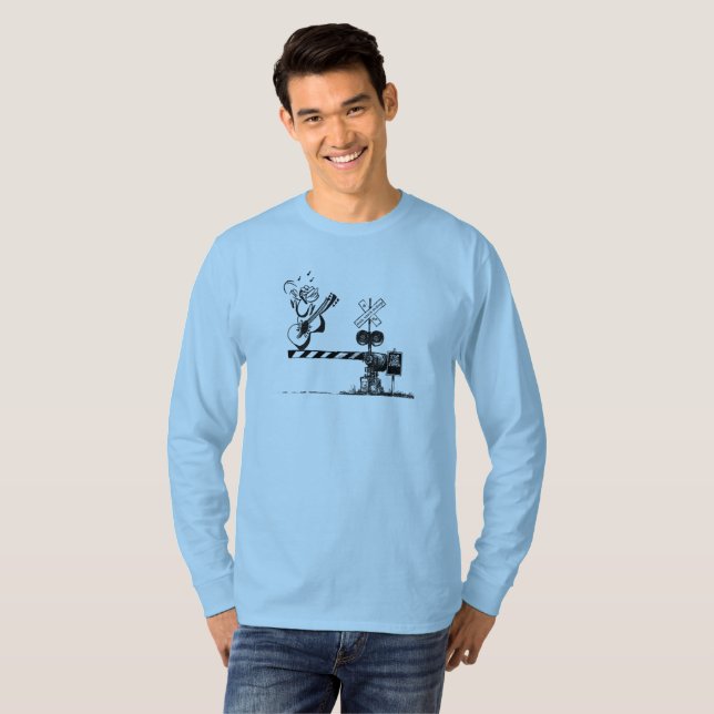 Omväxlande logotyputslagsplatser tee (Hel framsida)