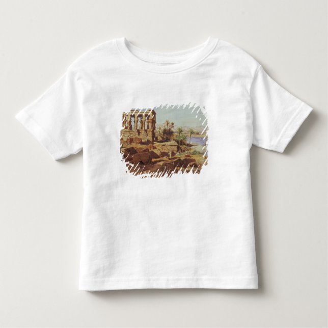 Ön av Philae, 1866 (w/c) T Shirt (Framsida)