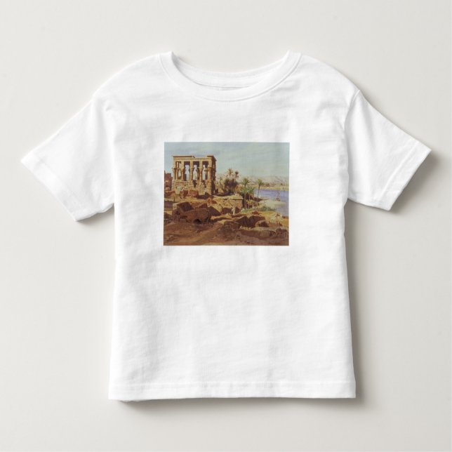 Ön av Philae, 1866 (w/c) Tee Shirt (Framsida)