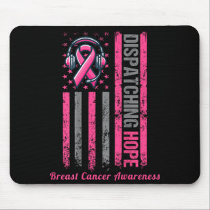 ON BACK Dispatcher Bröstcancer Medvetenhet Rosa Musmatta